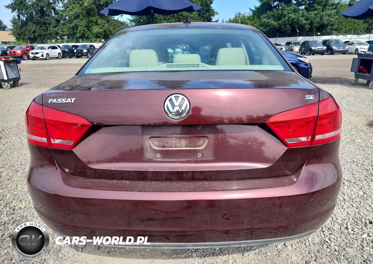 2014 Volkswagen Passat Se VIN:1VWBP7A37EC002384 - 6
