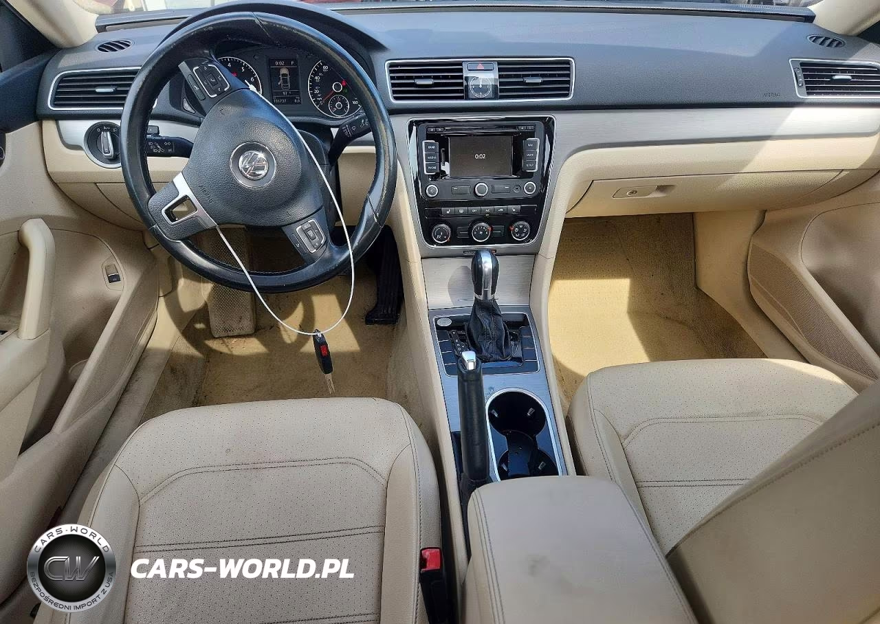 2014 Volkswagen Passat Se VIN:1VWBP7A37EC002384 - 8