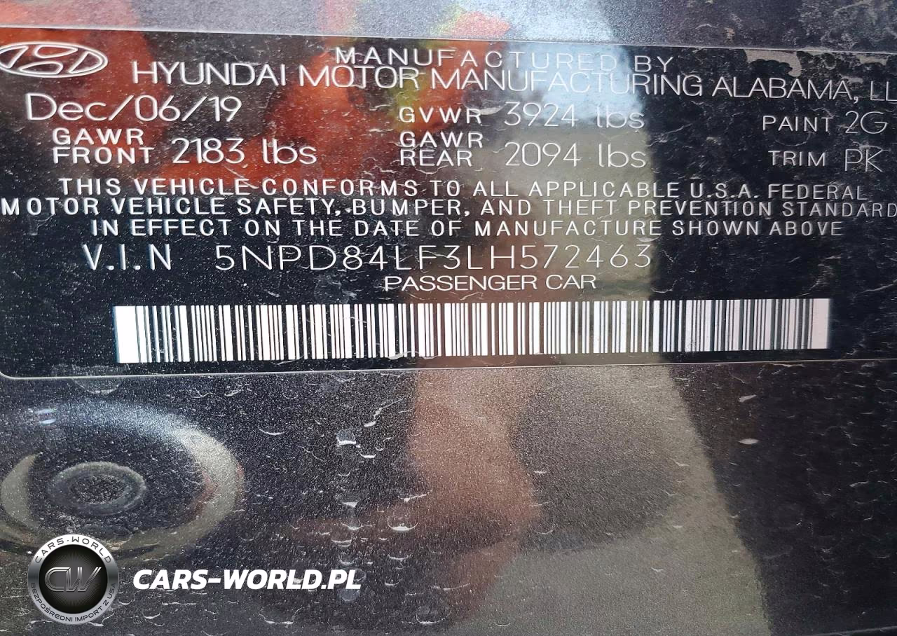 2020 Hyundai Elantra Sel VIN:5NPD84LF3LH572463 - 12