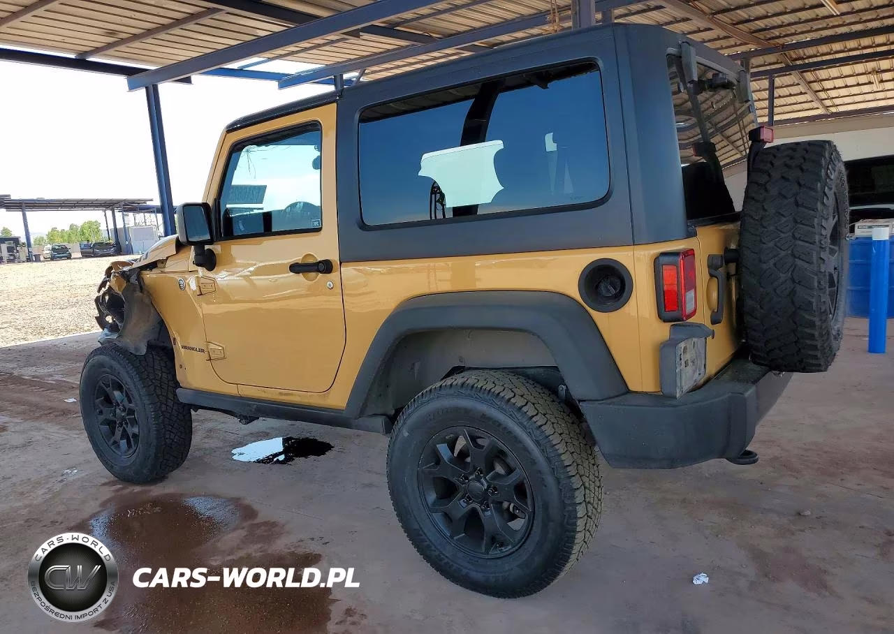 2014 Jeep Wrangler Sport VIN:1C4AJWAG0EL228571 - 2