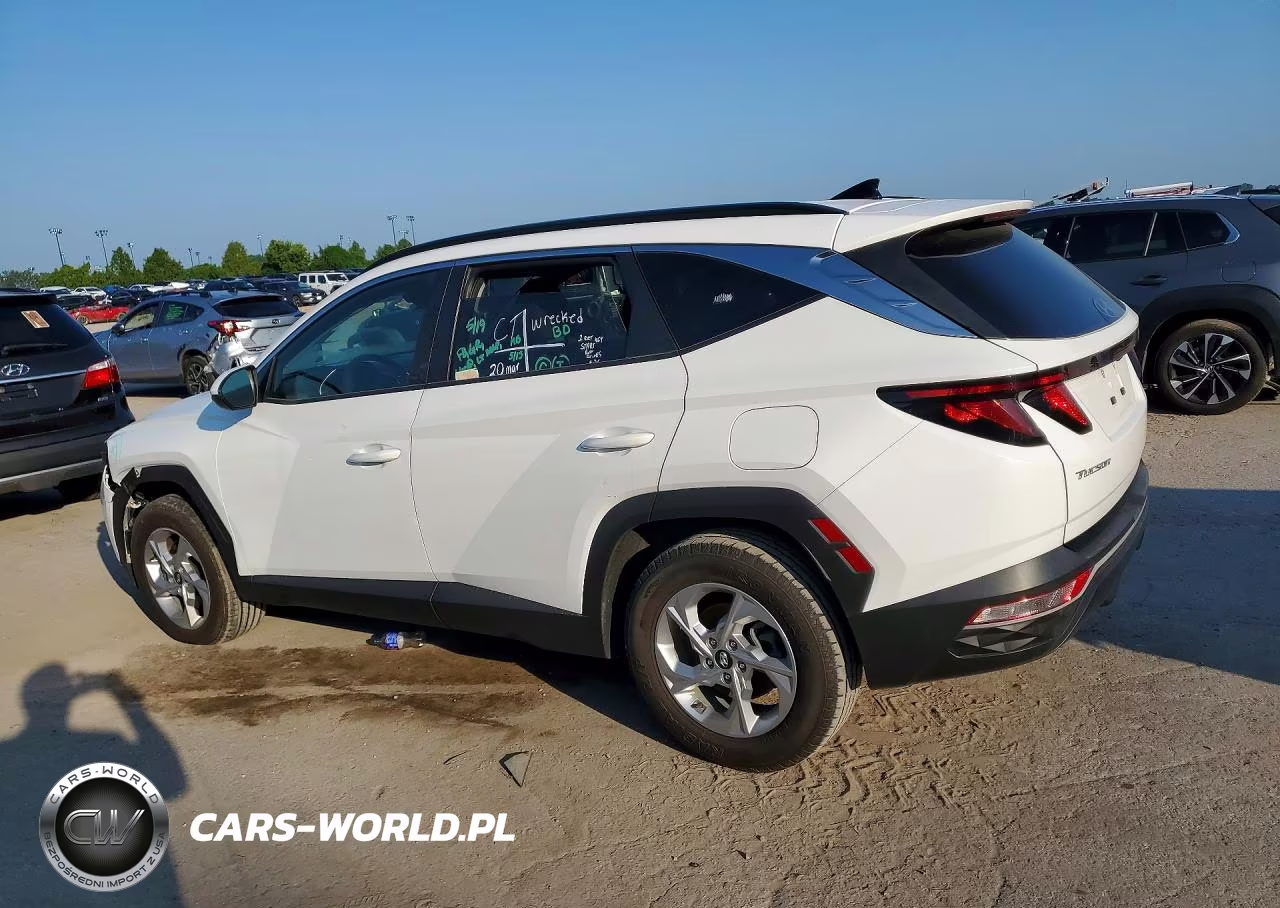 2024 Hyundai Tucson Sel VIN:5NMJBCDE7RH306809 - 2