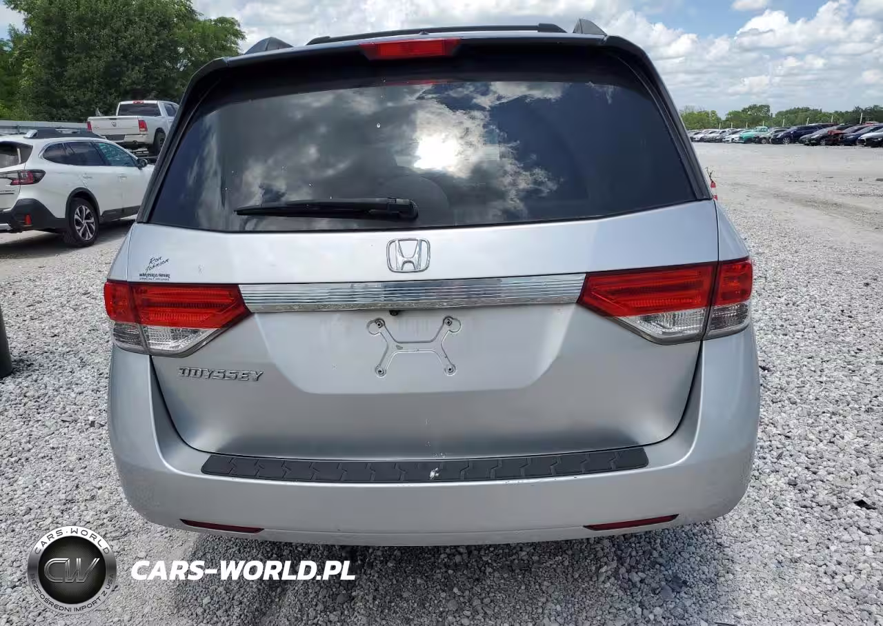 2015 Honda Odyssey Exl VIN:5FNRL5H6XFB091714 - 6