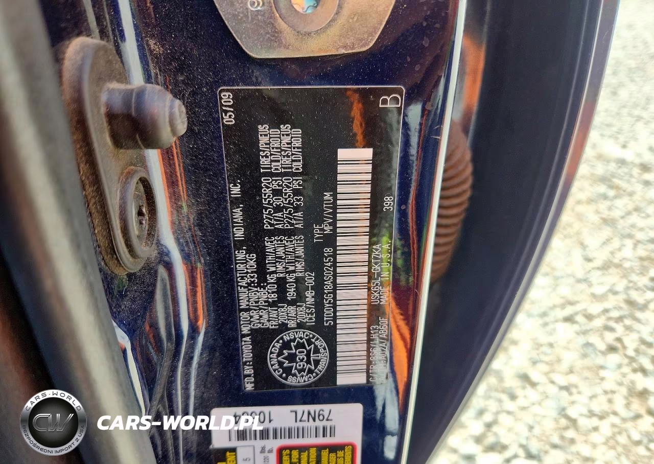 2010 Toyota Sequoia Platinum VIN:5TDDY5G18AS024518 - 12