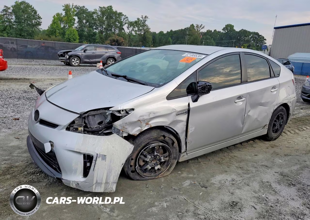 2012 Toyota Prius Two VIN:JTDKN3DU3C0336111 - 1