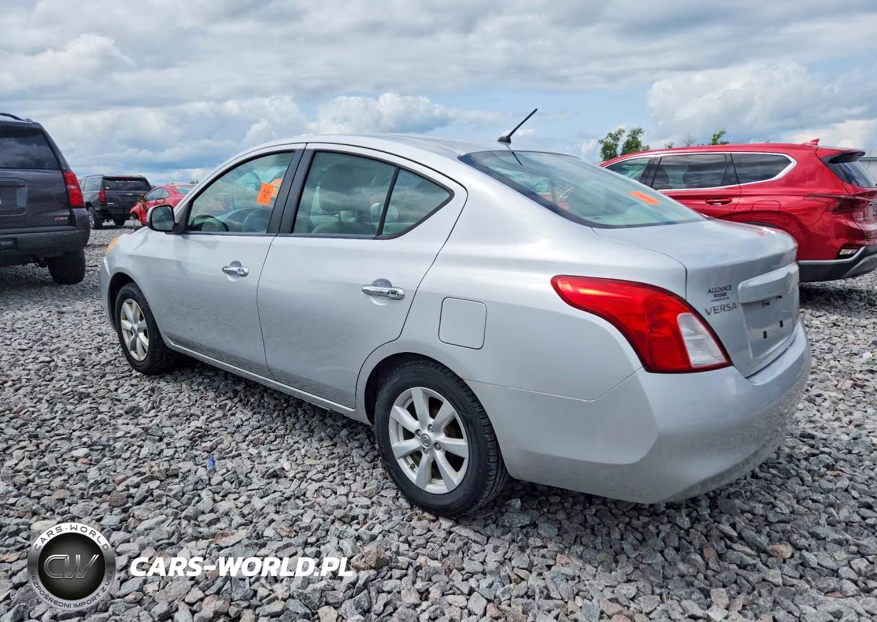 2012 Nissan Versa 1.6 S VIN:3N1CN7AP6CL801187 - 2