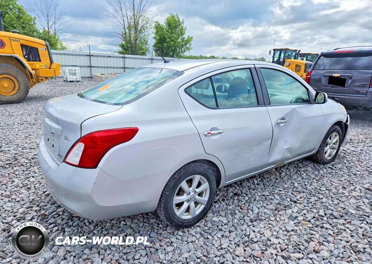 2012 Nissan Versa 1.6 S VIN:3N1CN7AP6CL801187 - 3