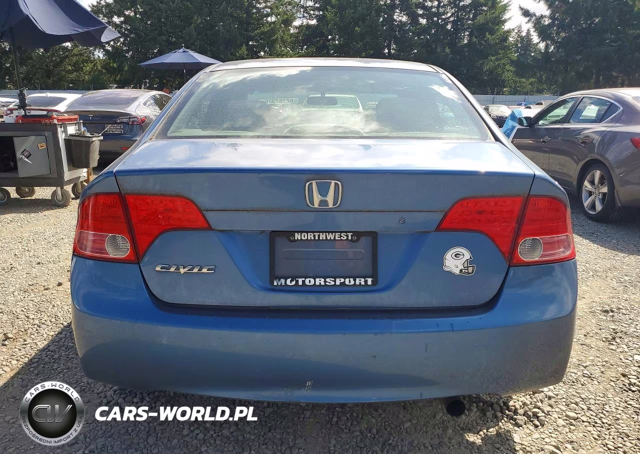 2007 Honda Civic Lx VIN:1HGFA16527L103866 - 6