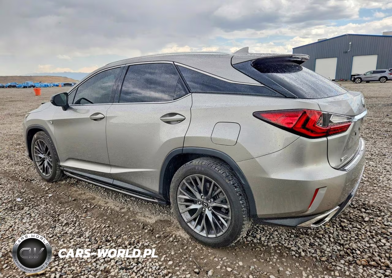 2017 Lexus Rx 350 F Sport VIN:2T2BZMCA4HC110444 - 2