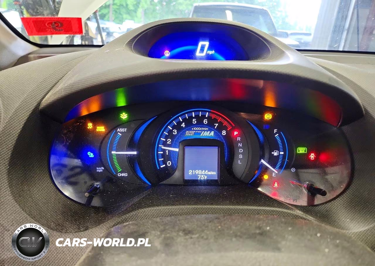 2014 Honda Insight Lx VIN:JHMZE2H50ES000191 - 9