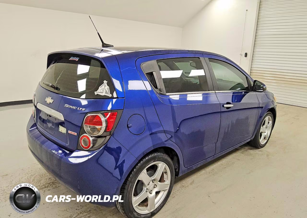 2014 Chevrolet Sonic Ltz VIN:1G1JE6SB7E4189665 - 3