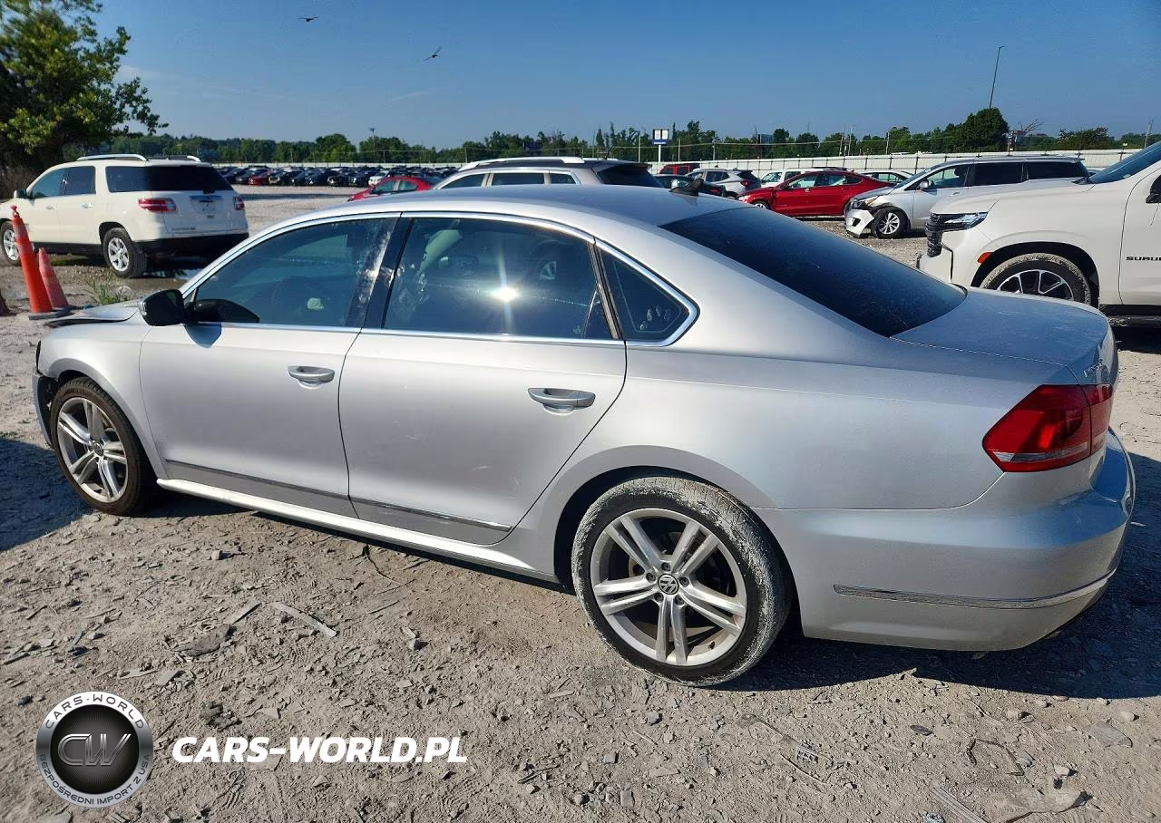 2015 Volkswagen Passat Se VIN:1VWBT7A3XFC039619 - 2