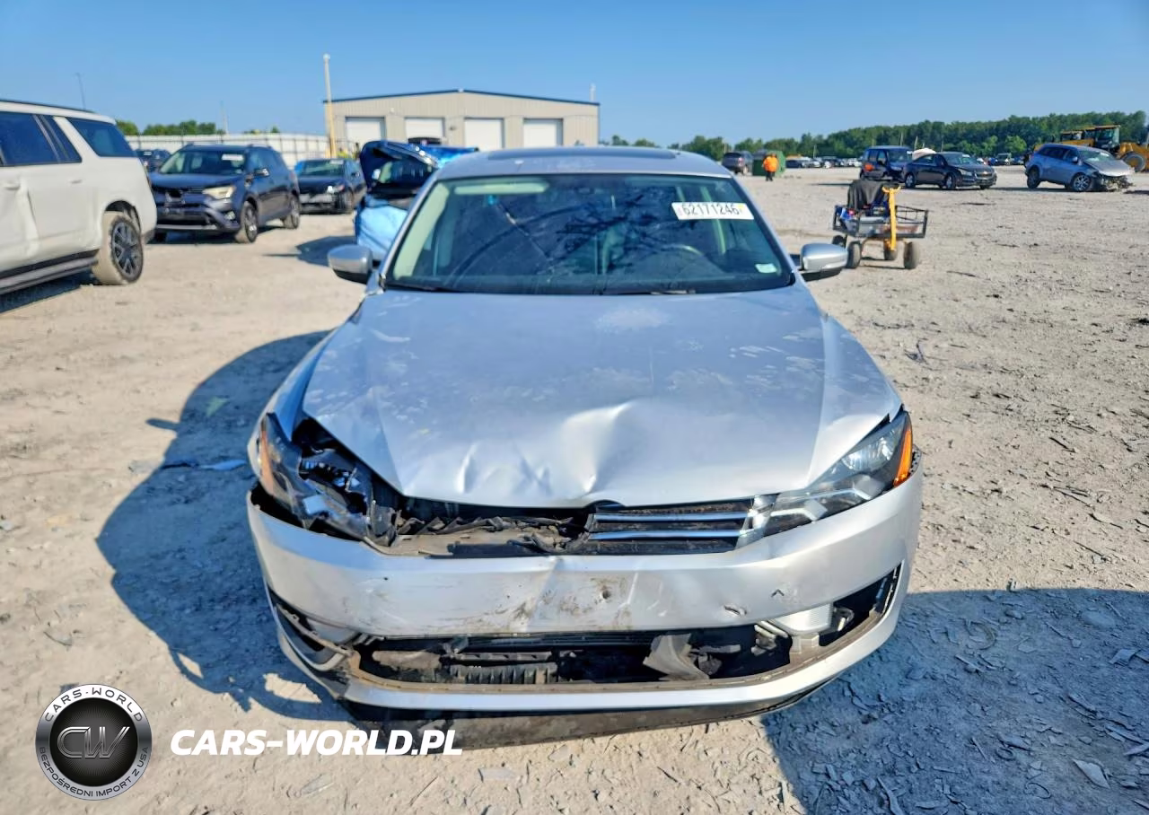 2015 Volkswagen Passat Se VIN:1VWBT7A3XFC039619 - 5