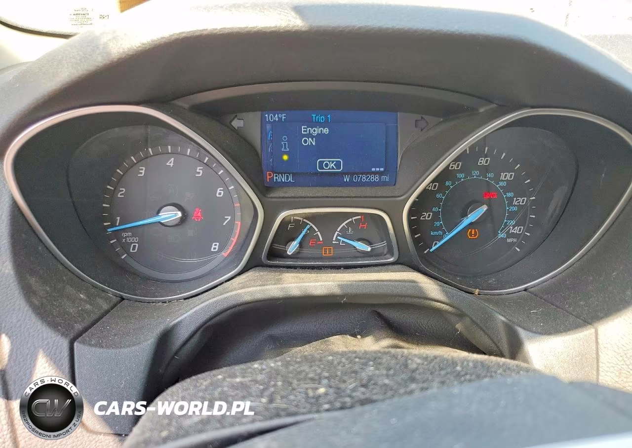 2014 Ford Focus Se VIN:1FADP3K24EL382946 - 9