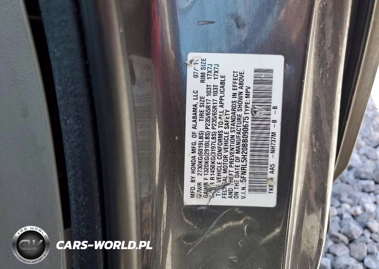 2011 Honda Odyssey Lx VIN:5FNRL5H20BB090675 - 13
