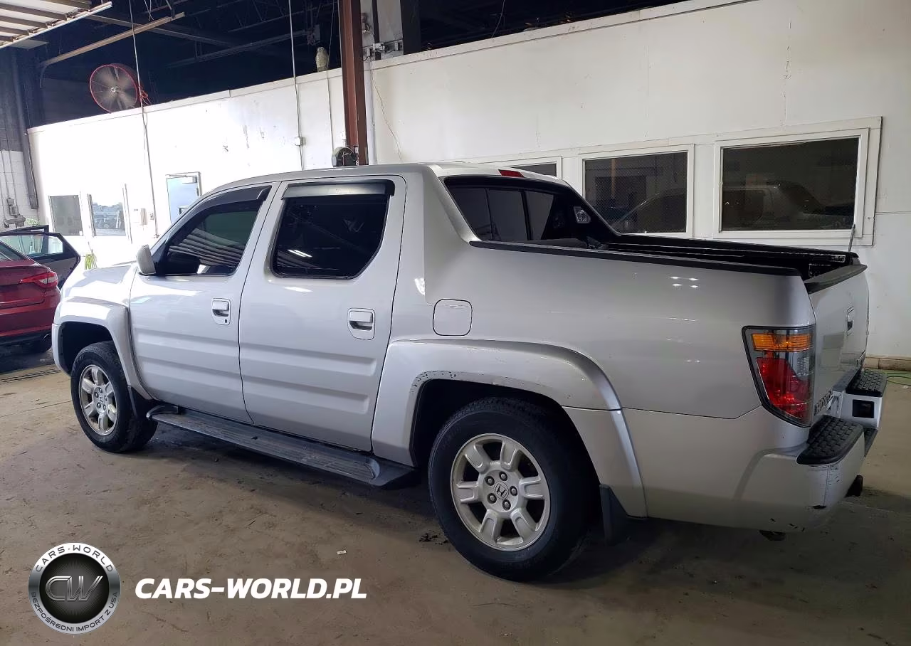 2007 Honda Ridgeline Rtl VIN:2HJYK16537H537159 - 2