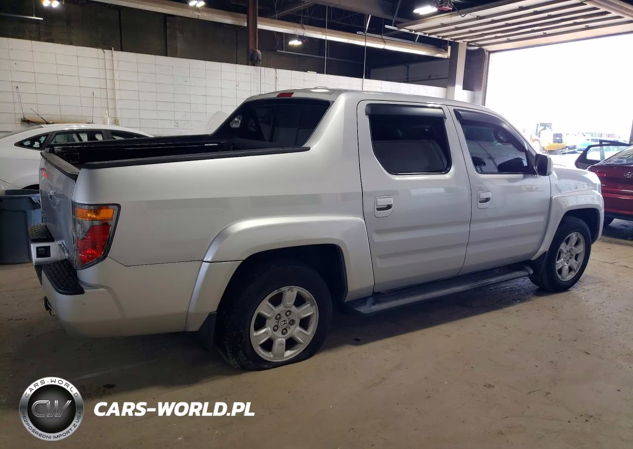 2007 Honda Ridgeline Rtl VIN:2HJYK16537H537159 - 3