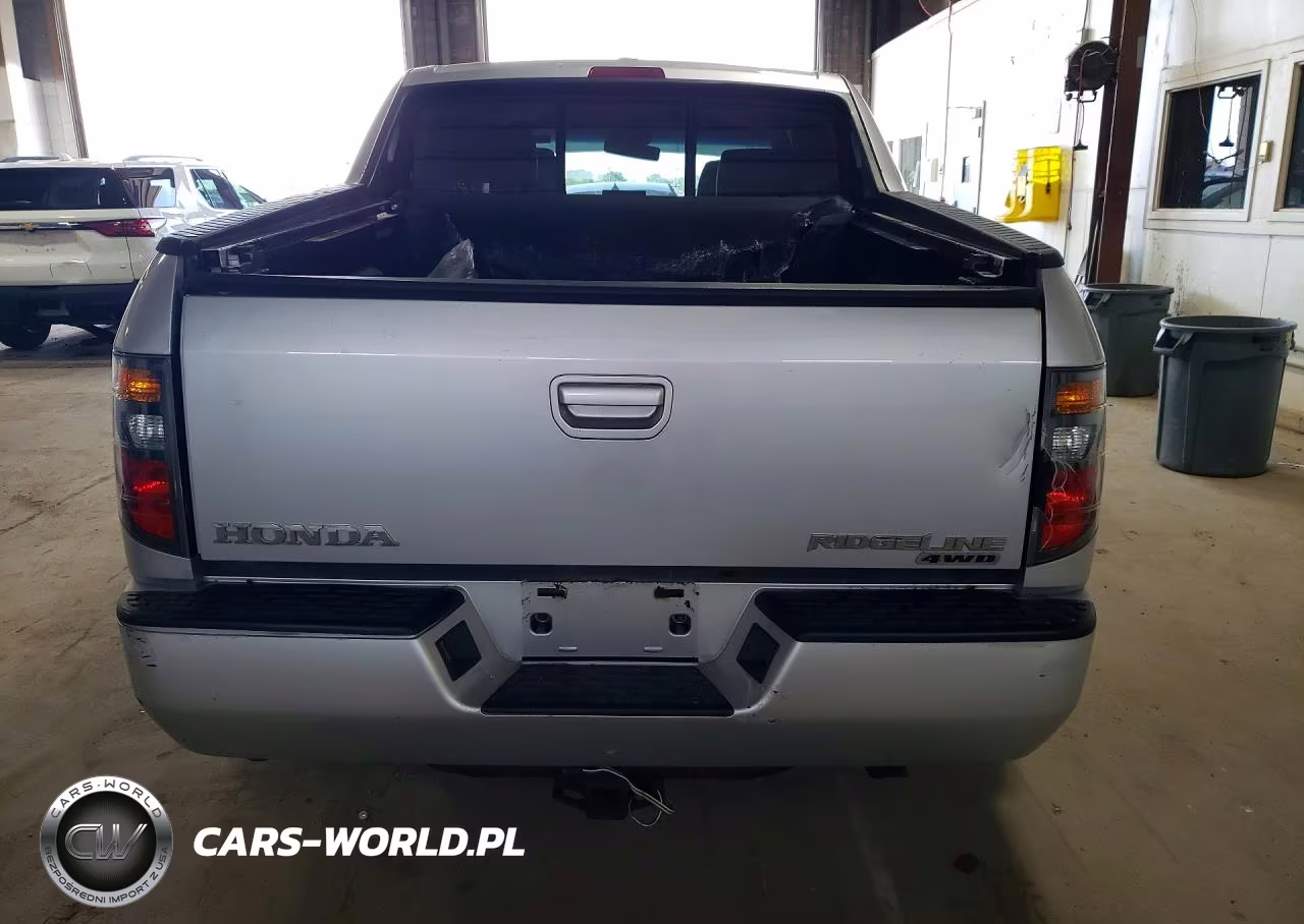 2007 Honda Ridgeline Rtl VIN:2HJYK16537H537159 - 6