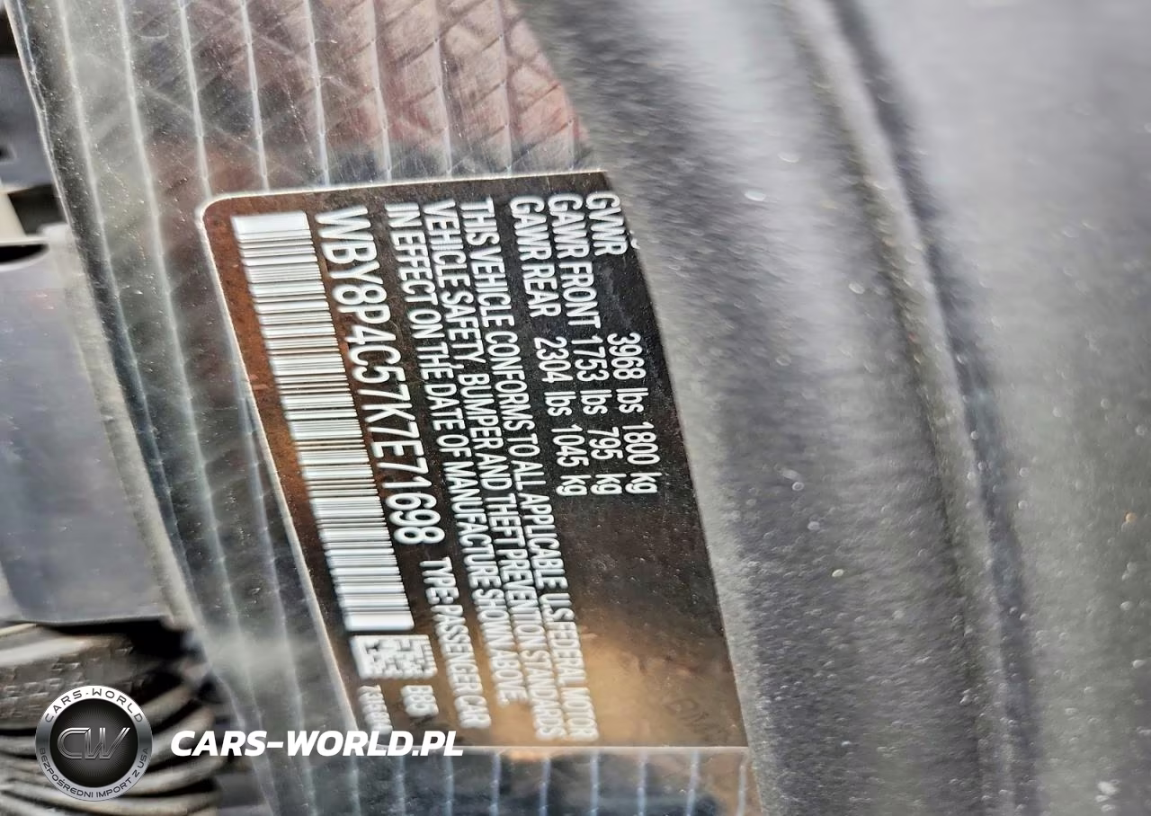 2019 BMW I3 Rex VIN:WBY8P4C57K7E71698 - 13