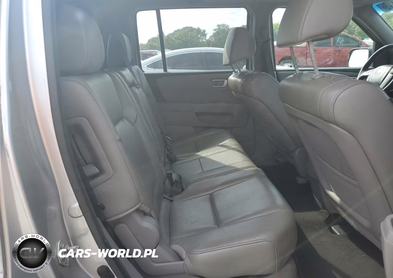 2012 Honda Pilot Exl VIN:5FNYF3H56CB035926 - 11