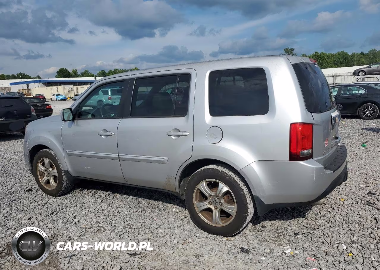 2012 Honda Pilot Exl VIN:5FNYF3H56CB035926 - 2