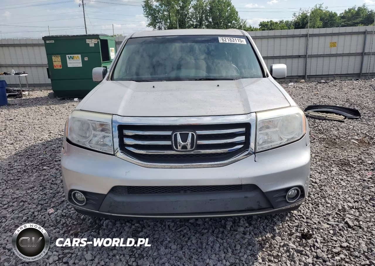 2012 Honda Pilot Exl VIN:5FNYF3H56CB035926 - 5