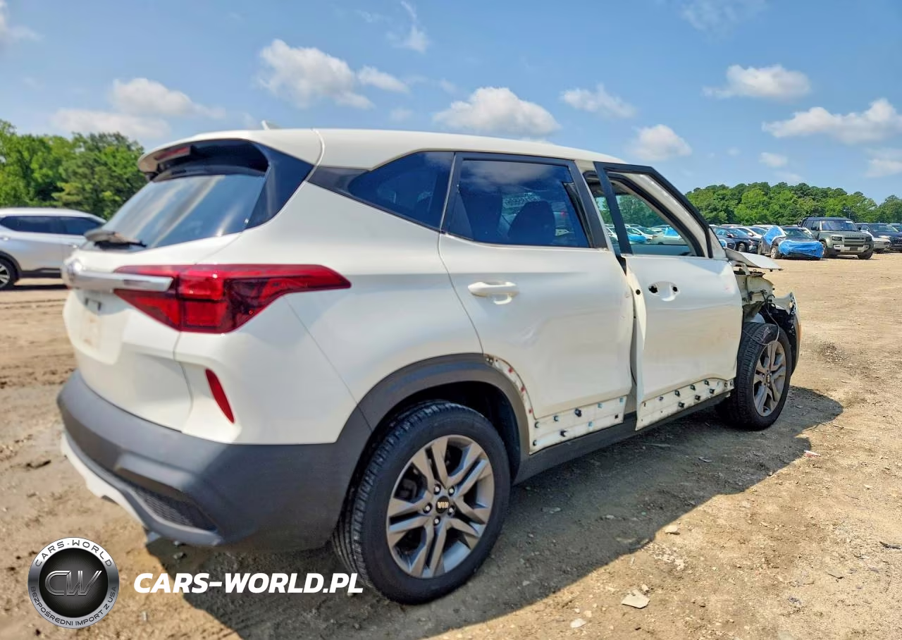 2021 Kia Seltos Lx VIN:KNDEPCAA2M7136251 - 3
