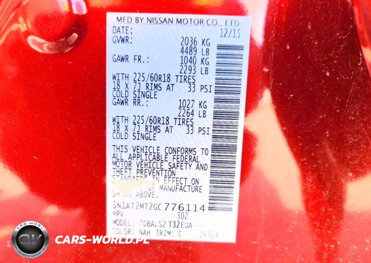 2016 Nissan Rogue Sl VIN:5N1AT2MT2GC776114 - 13
