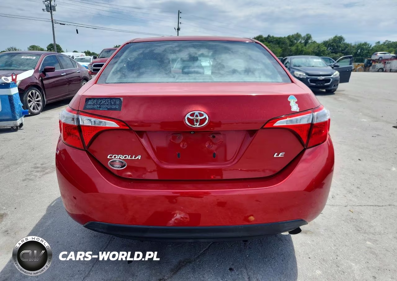 2015 Toyota Corolla Le Plus VIN:5YFBURHE6FP189530 - 6