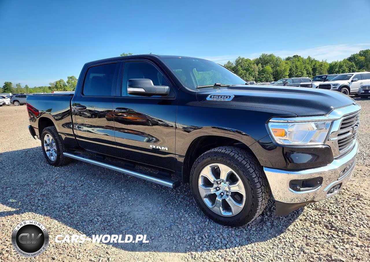 2021 Ram 1500 Big Horn-Lone Star VIN:1C6SRFMT5MN559453 - 4