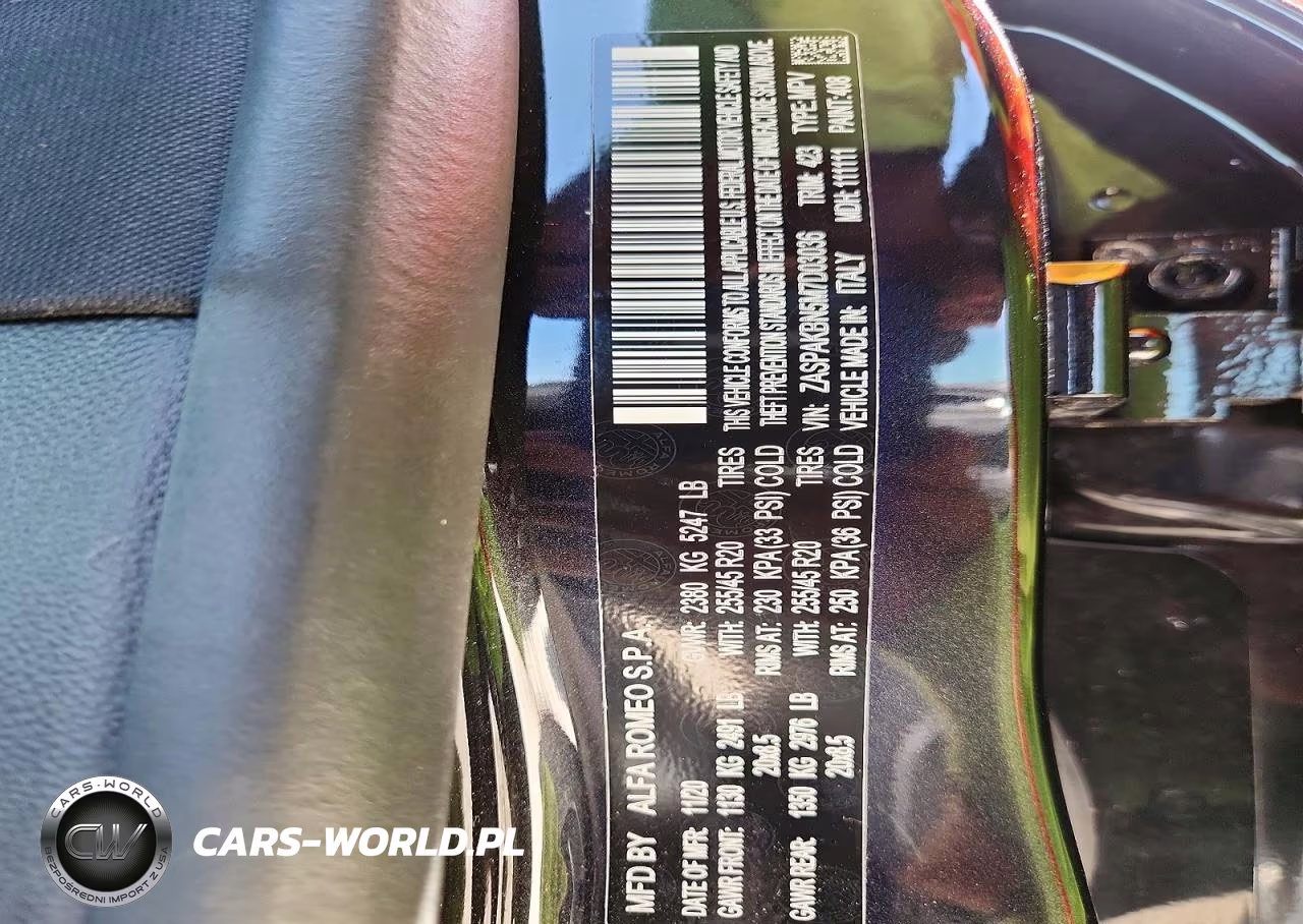 2021 Alfa Romeo Stelvio Ti VIN:ZASPAKBN5M7D03036 - 13