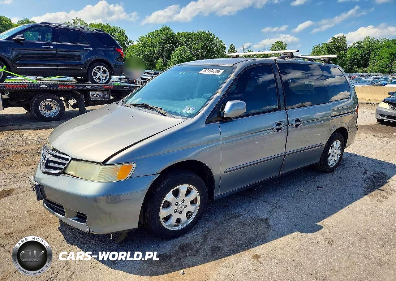 2002 Honda Odyssey Exl VIN:5FNRL18092B018333 - 1