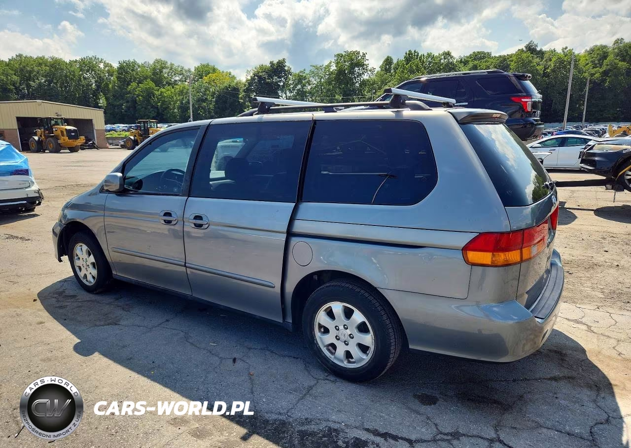 2002 Honda Odyssey Exl VIN:5FNRL18092B018333 - 2