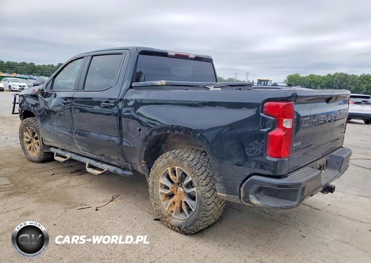 2021 Chevrolet Silverado K1500 Rst VIN:3GCUYEED2MG424445 - 2