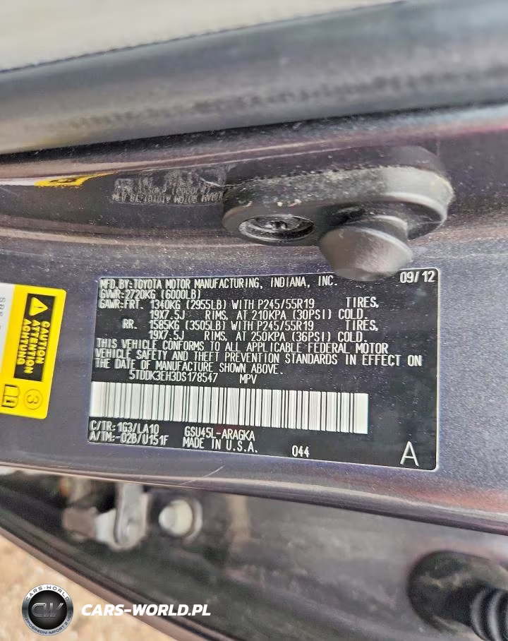 2013 Toyota Highlander Limited VIN:5TDDK3EH3DS178547 - 14