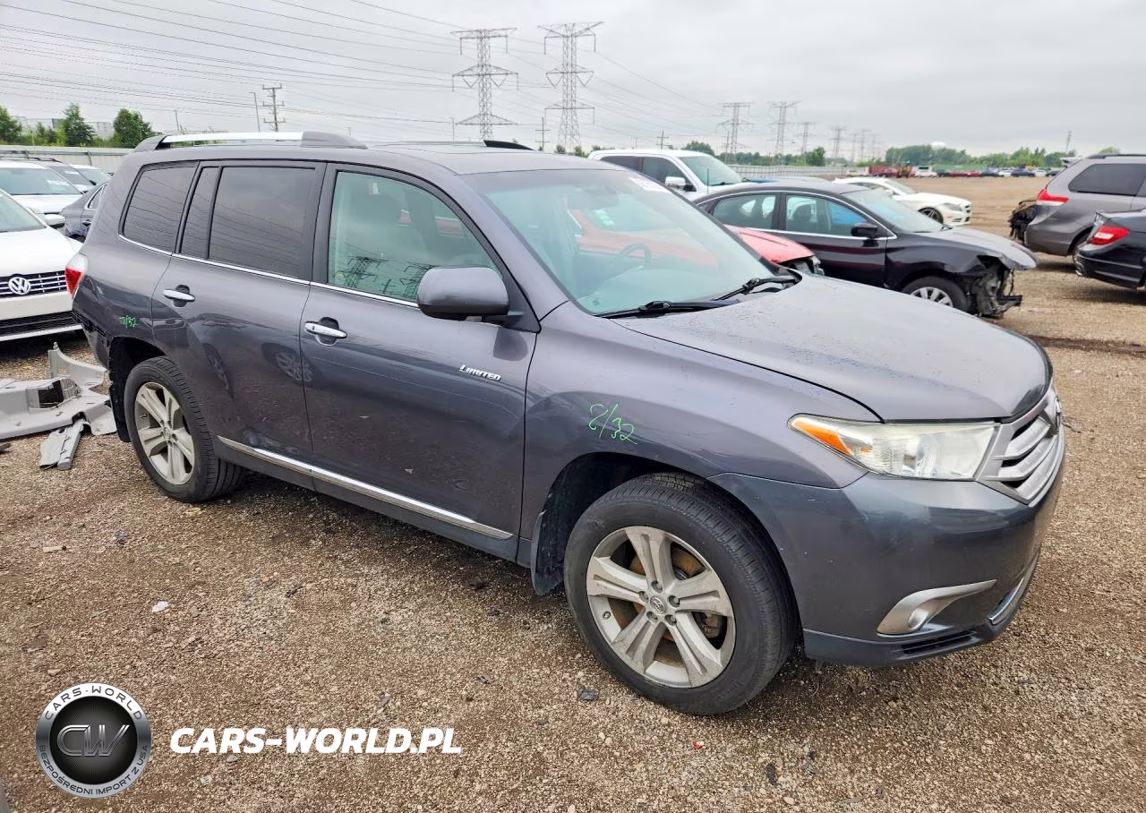 2013 Toyota Highlander Limited VIN:5TDDK3EH3DS178547 - 4