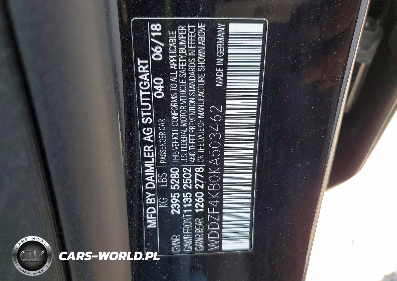 2019 Mercedes-Benz E 300 4Matic VIN:WDDZF4KB0KA503462 - 12
