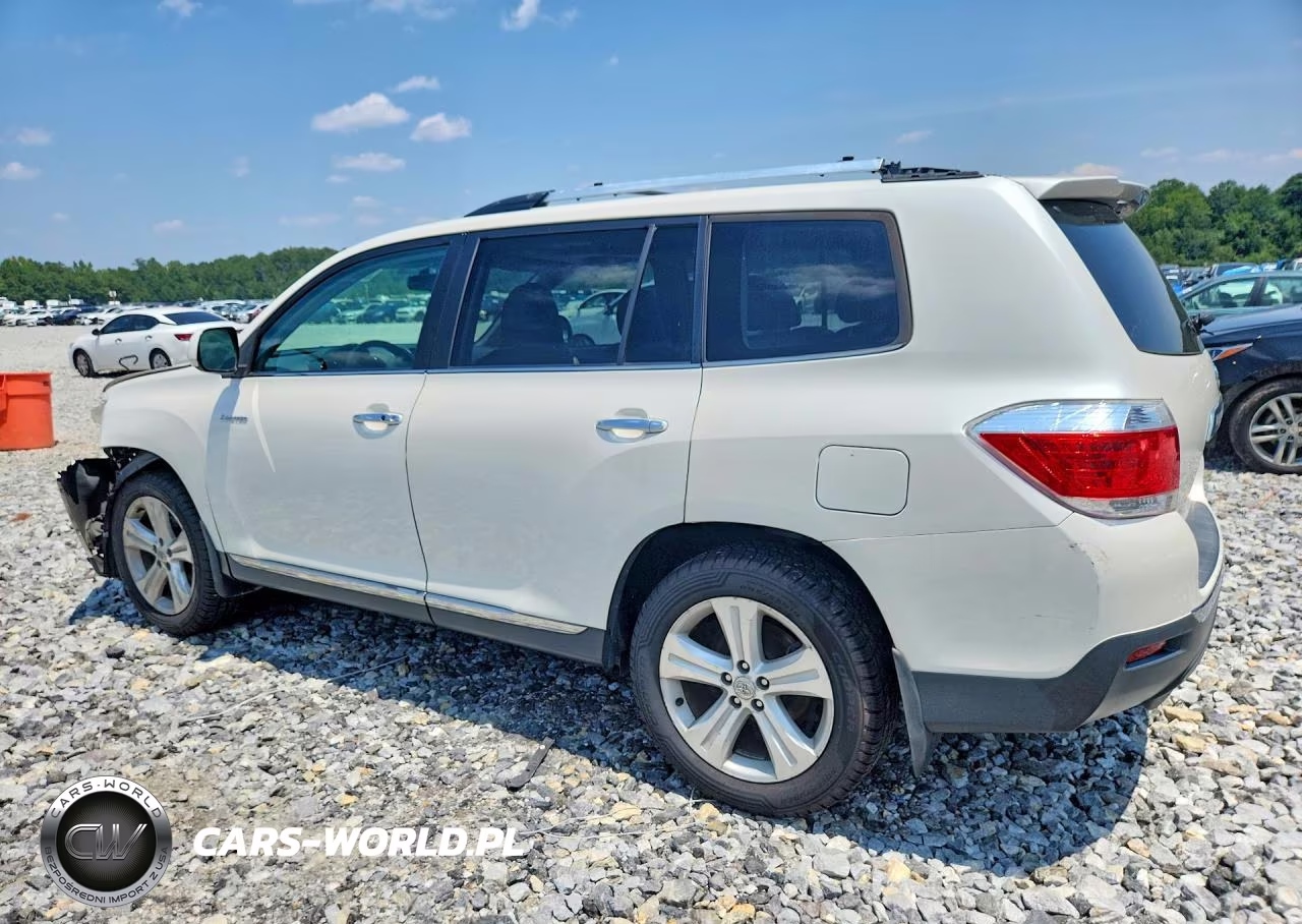2012 Toyota Highlander Limited VIN:5TDDK3EH0CS169934 - 2