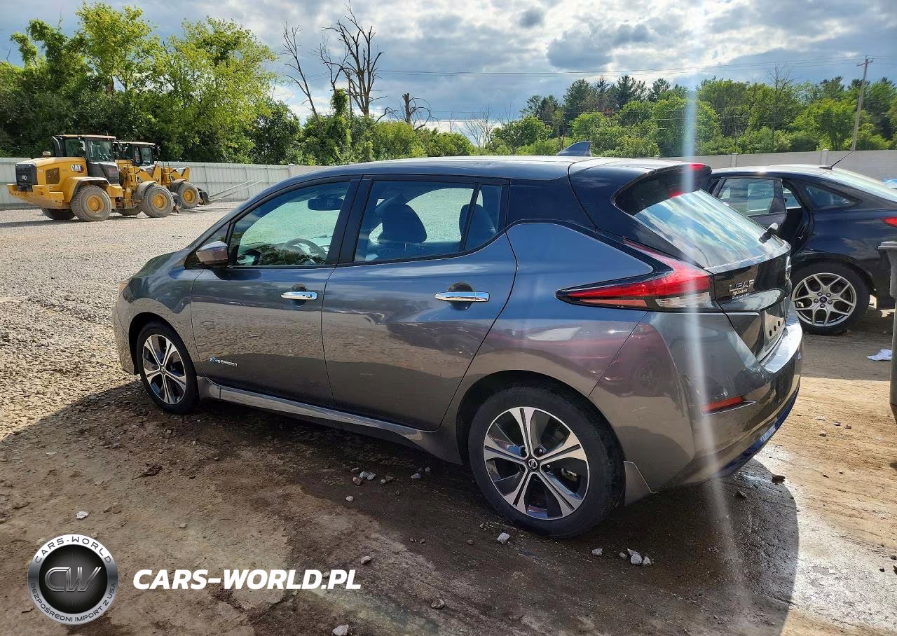 2019 Nissan Leaf Sv Plus VIN:1N4BZ1CP9KC318204 - 2