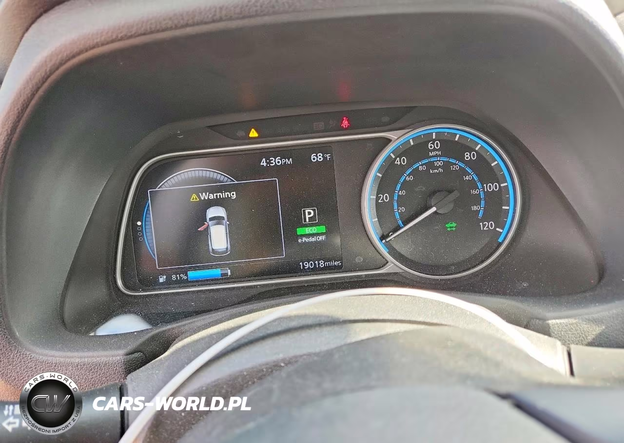 2019 Nissan Leaf Sv Plus VIN:1N4BZ1CP9KC318204 - 9
