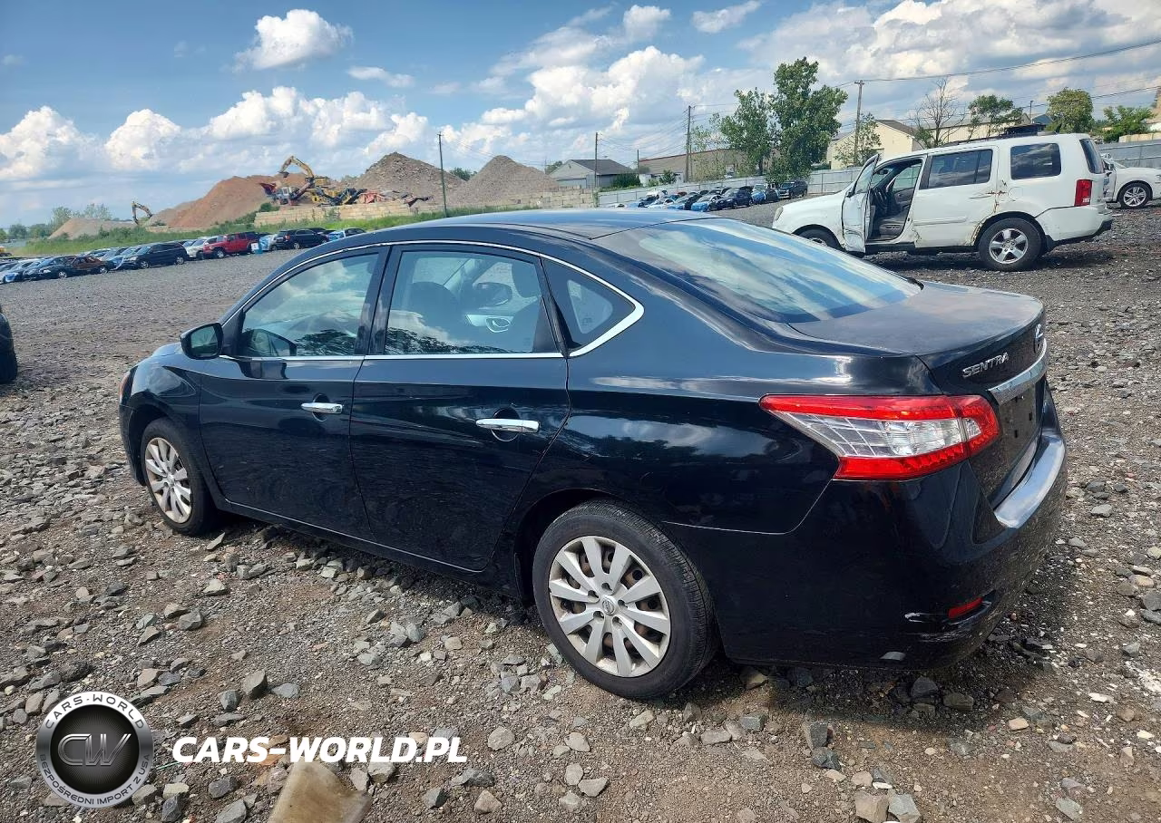 2014 Nissan Sentra Sv VIN:3N1AB7AP5EY200861 - 2