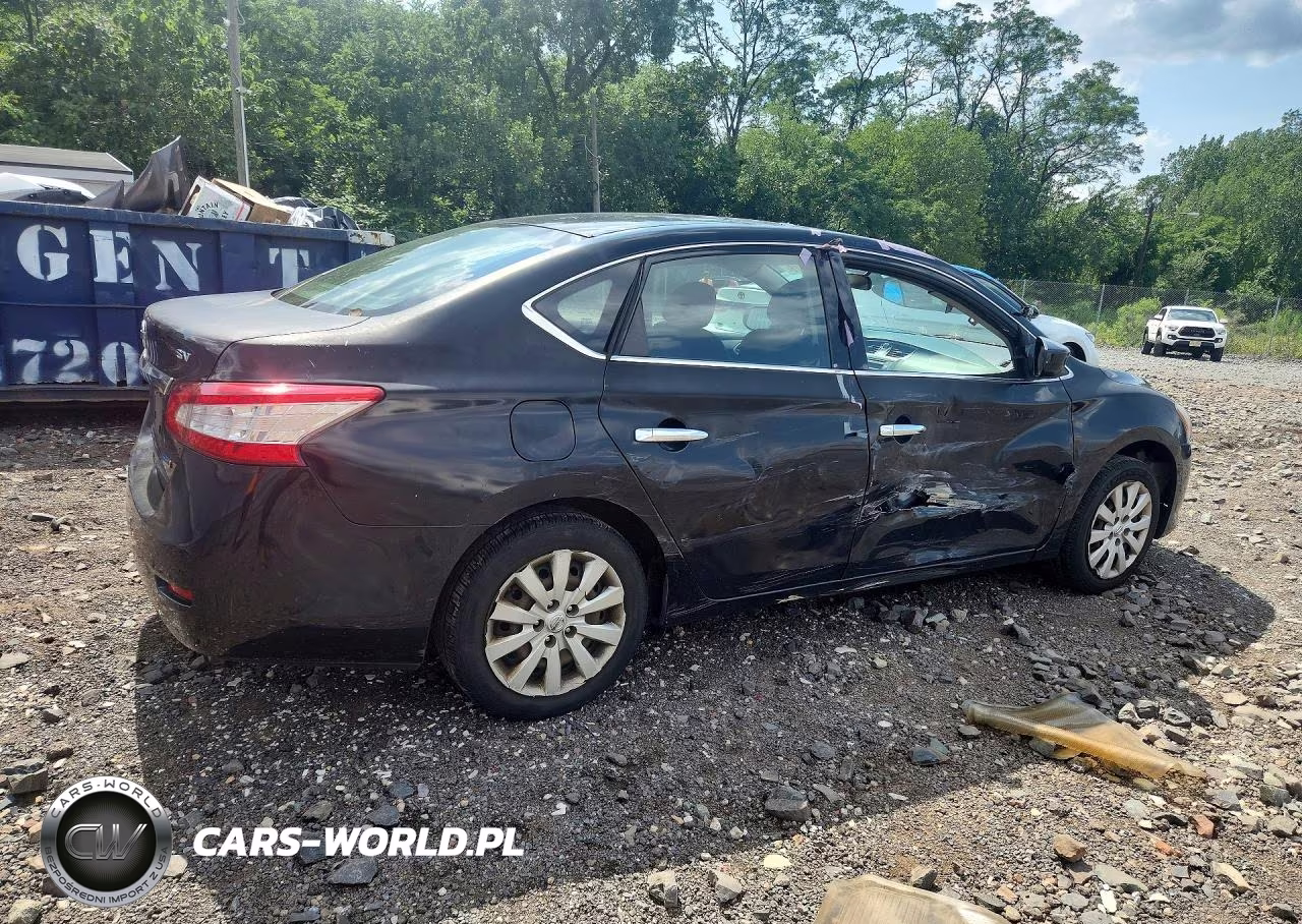 2014 Nissan Sentra Sv VIN:3N1AB7AP5EY200861 - 3