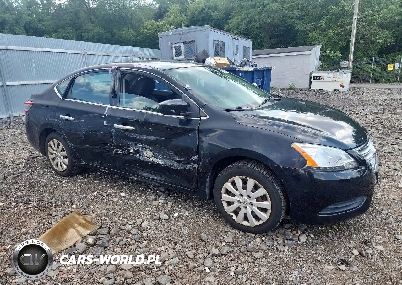 2014 Nissan Sentra Sv VIN:3N1AB7AP5EY200861 - 4