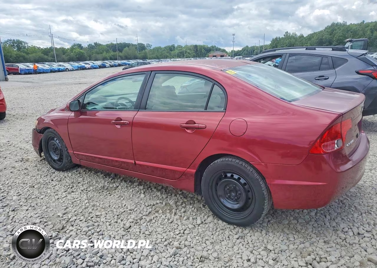 2008 Honda Civic Lx VIN:2HGFA16578H530930 - 2