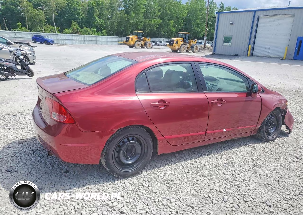 2008 Honda Civic Lx VIN:2HGFA16578H530930 - 3