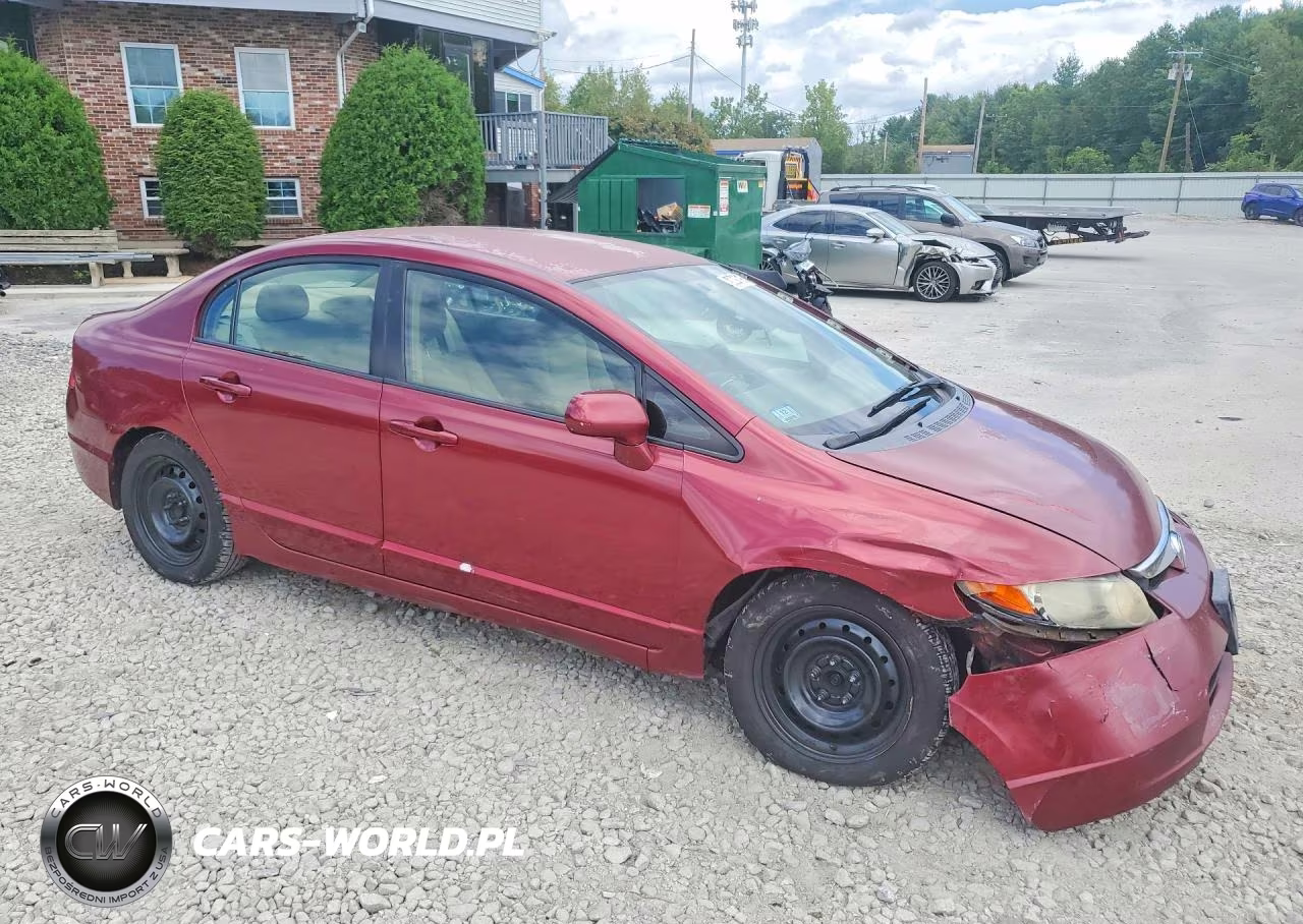 2008 Honda Civic Lx VIN:2HGFA16578H530930 - 4