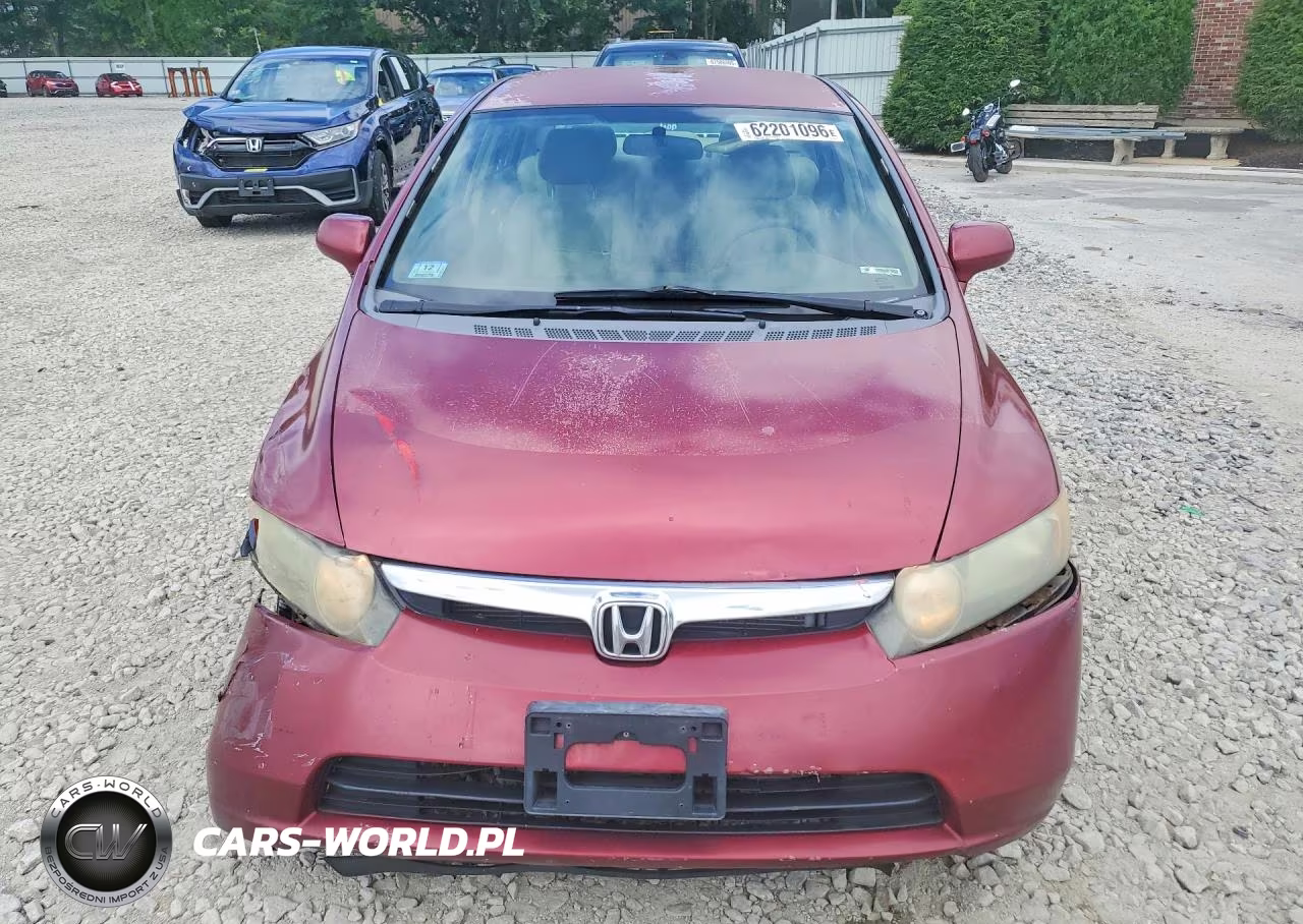2008 Honda Civic Lx VIN:2HGFA16578H530930 - 5