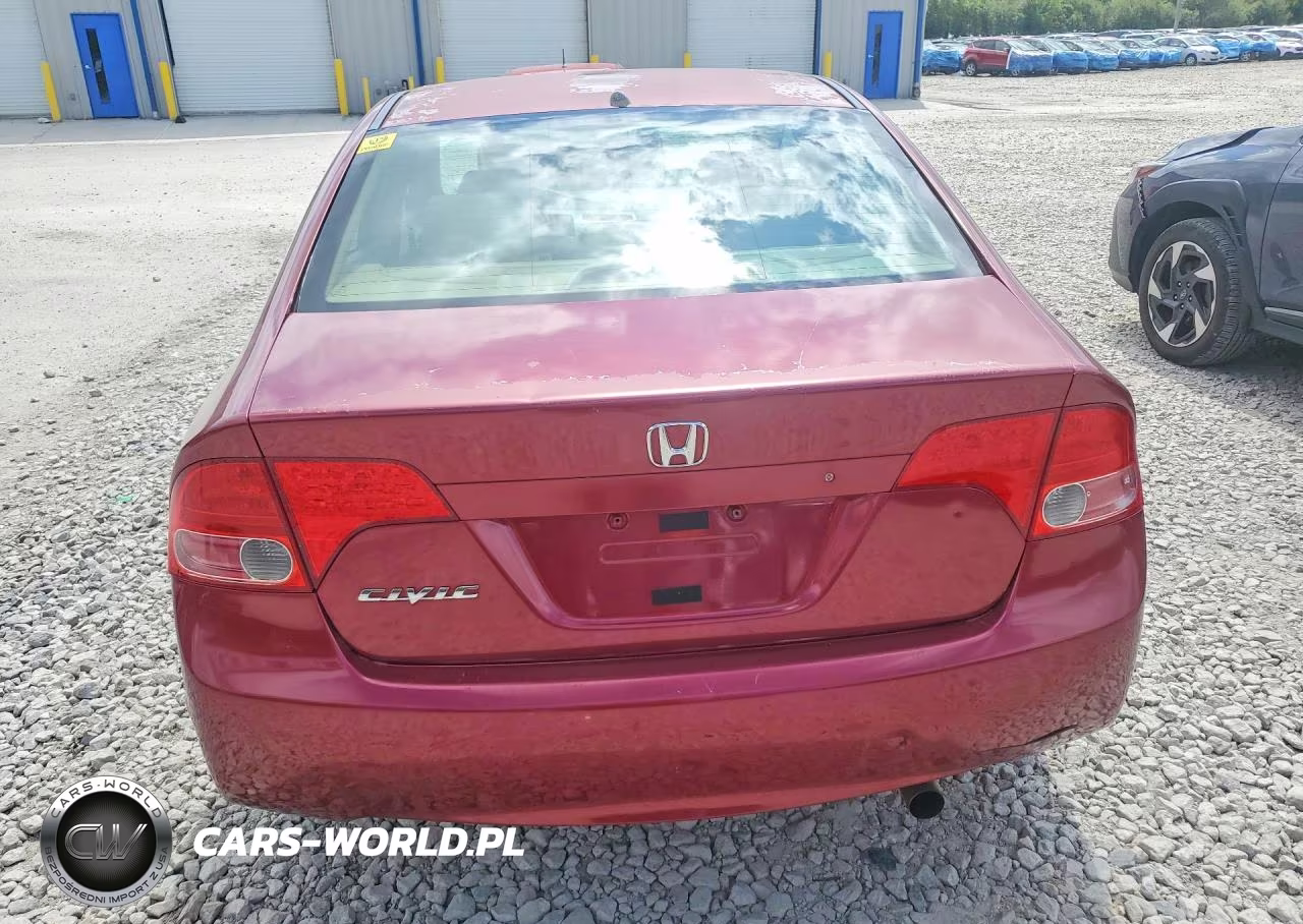 2008 Honda Civic Lx VIN:2HGFA16578H530930 - 6