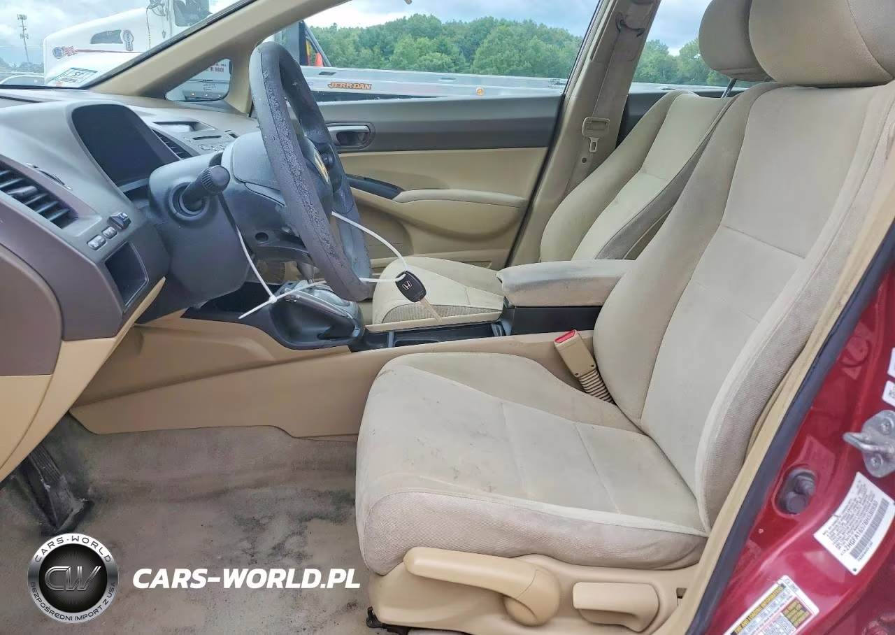 2008 Honda Civic Lx VIN:2HGFA16578H530930 - 7
