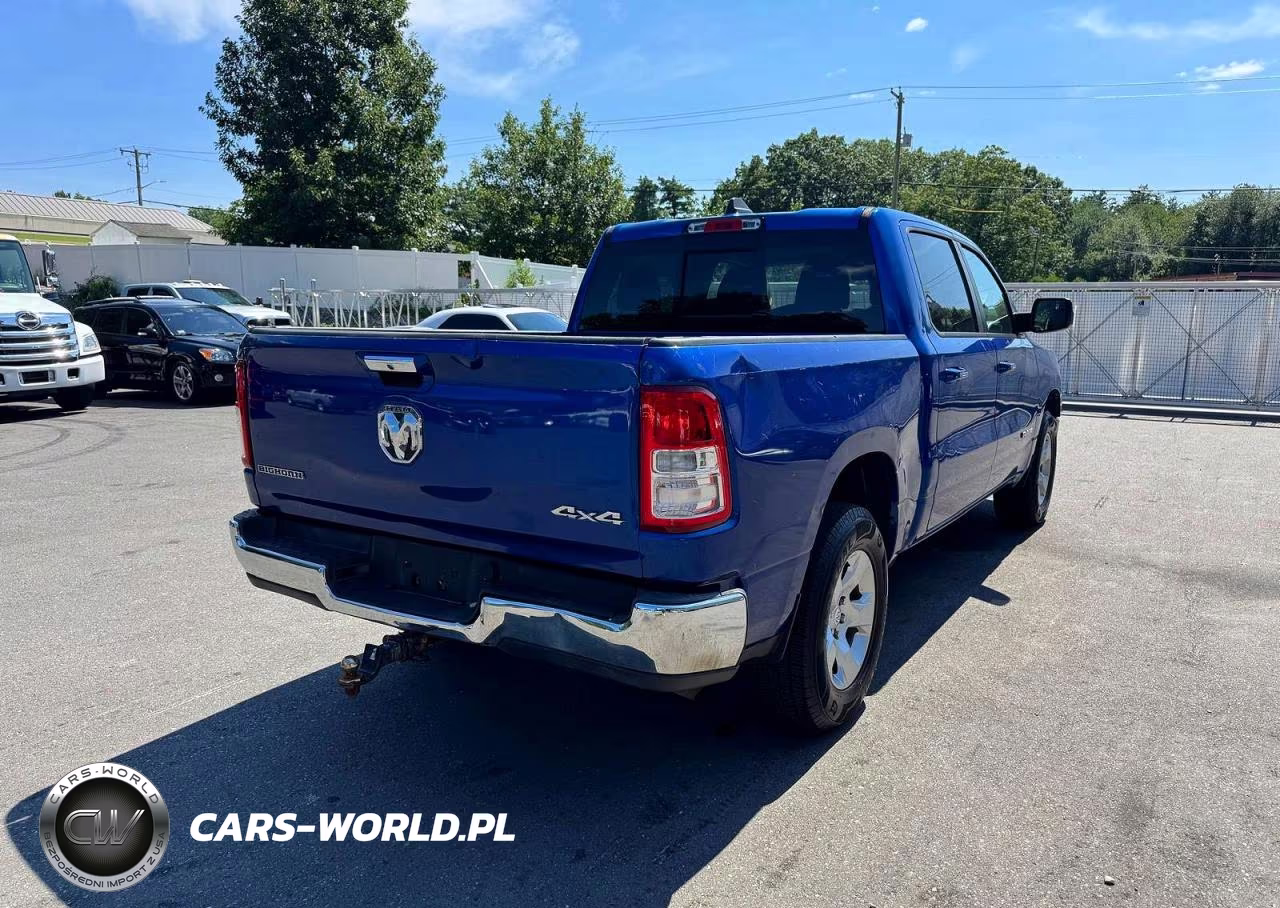 2019 Ram 1500 Big Horn-Lone Star VIN:1C6RRFFG9KN879094 - 3