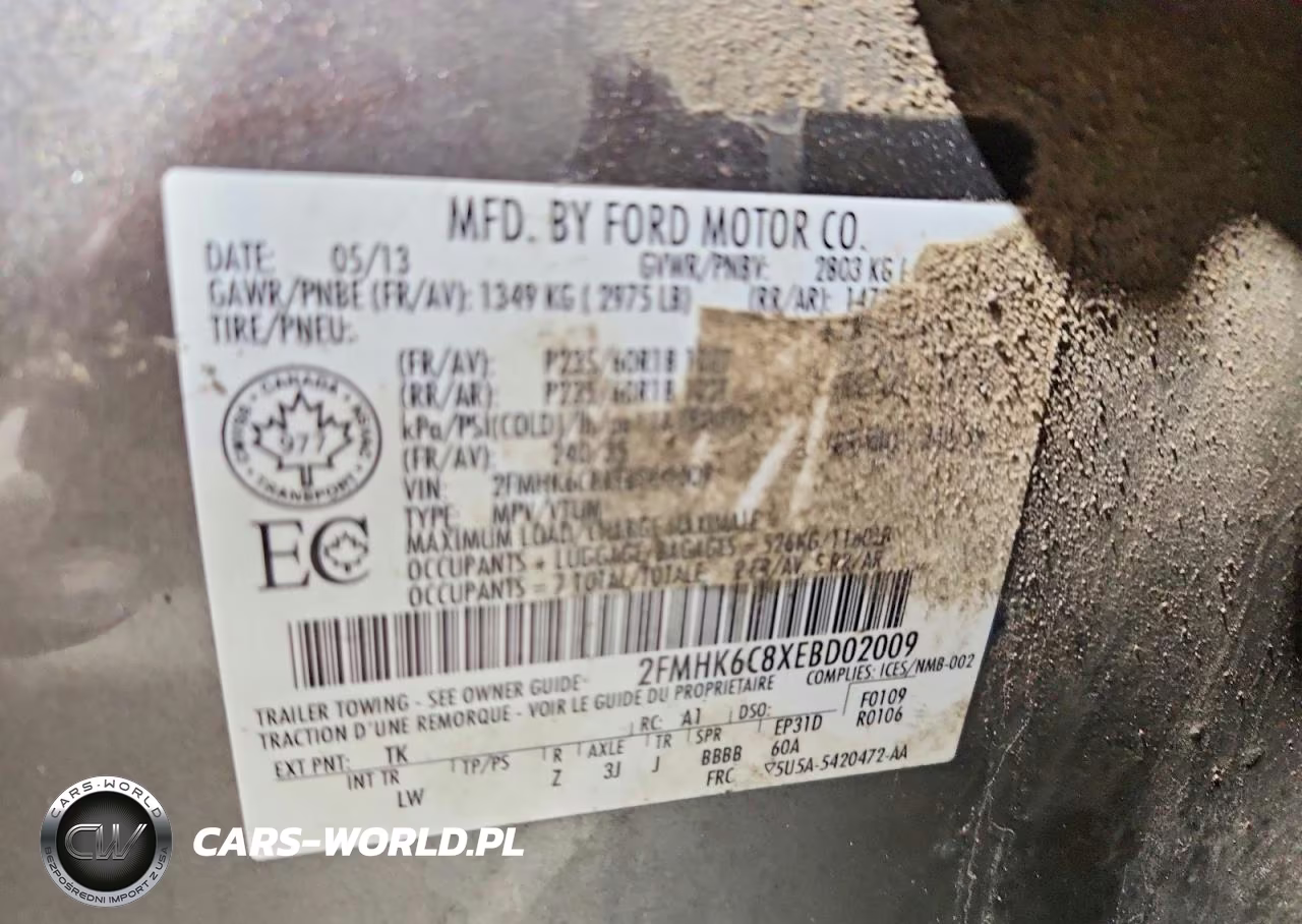 2014 Ford Flex VIN:2FMHK6C8XEBD02009 - 13